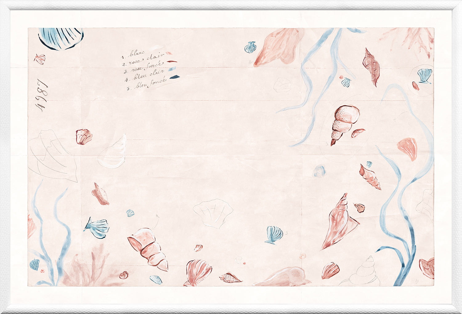 De la Mer, Blush, Small — Celadon Art at Laurie Yapp Home.