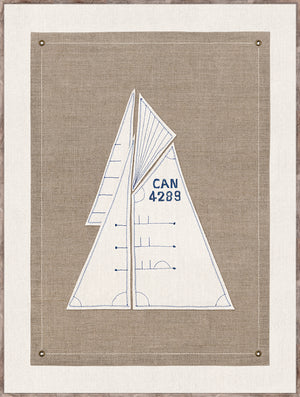 Set Sail I — still life fine art print in cool tones at Laurie Yapp Home