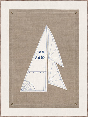 Set Sail II — still life fine art print in cool tones at Laurie Yapp Home