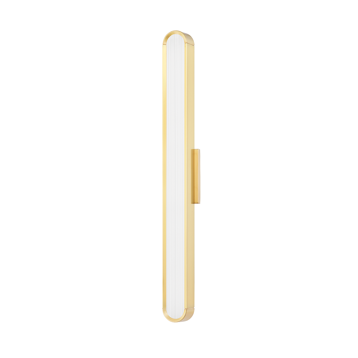 Starkey Bath And Vanity 2.75" x 2" in aged brass — a Hudson Valley bath and vanity for bathrooms and powder rooms at Laurie Yapp Home.