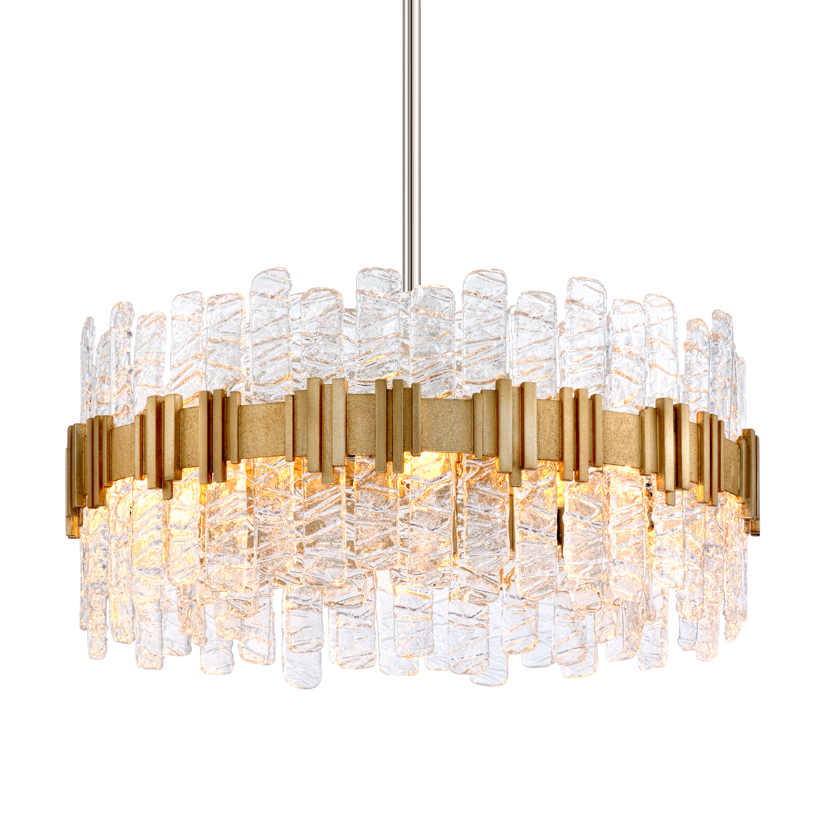 Ciro Chandelier — a Corbett chandelier for dining rooms, entries, and living rooms at Laurie Yapp Home.