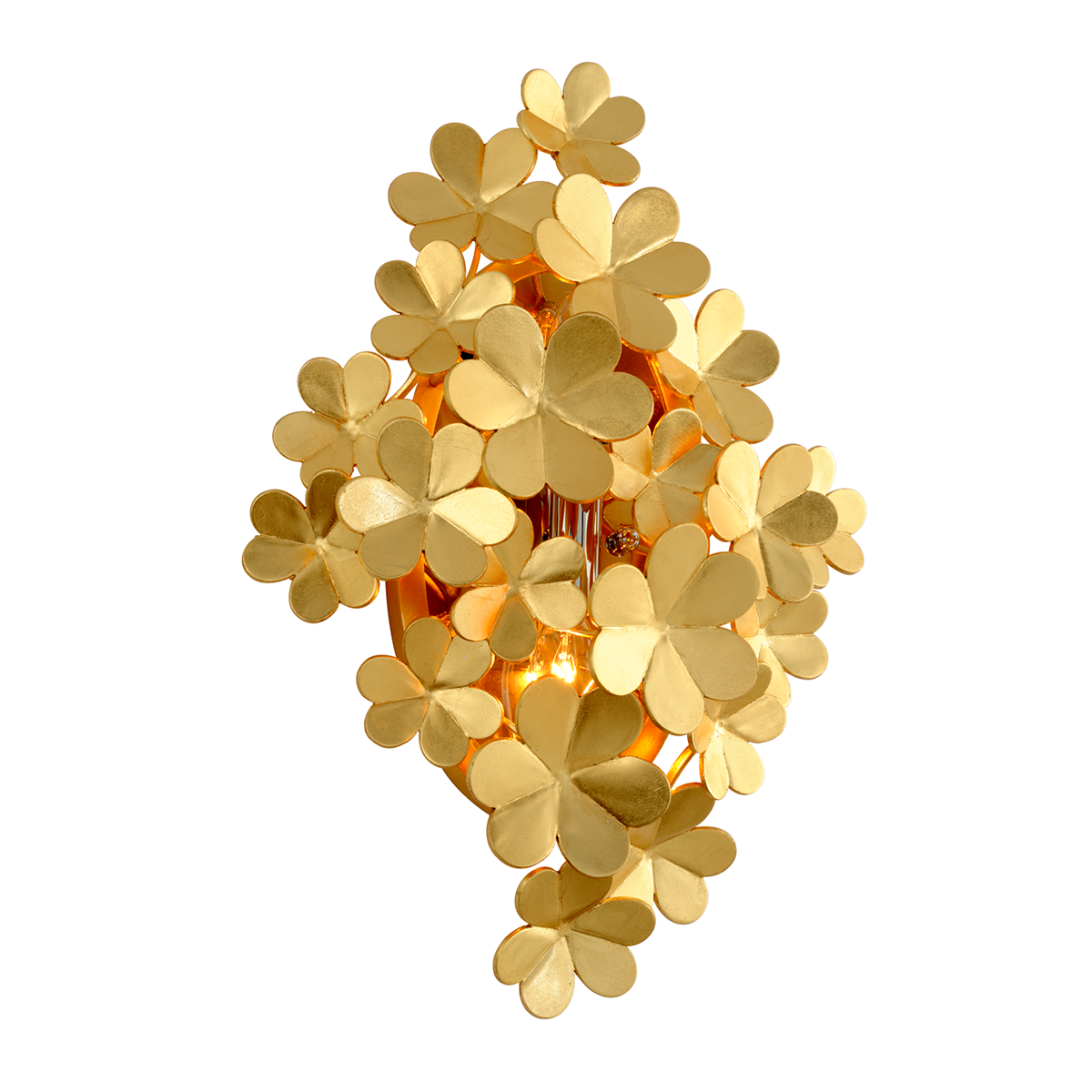 Gigi Wall Sconce — a Corbett wall sconce for bathrooms, hallways, and living rooms at Laurie Yapp Home.