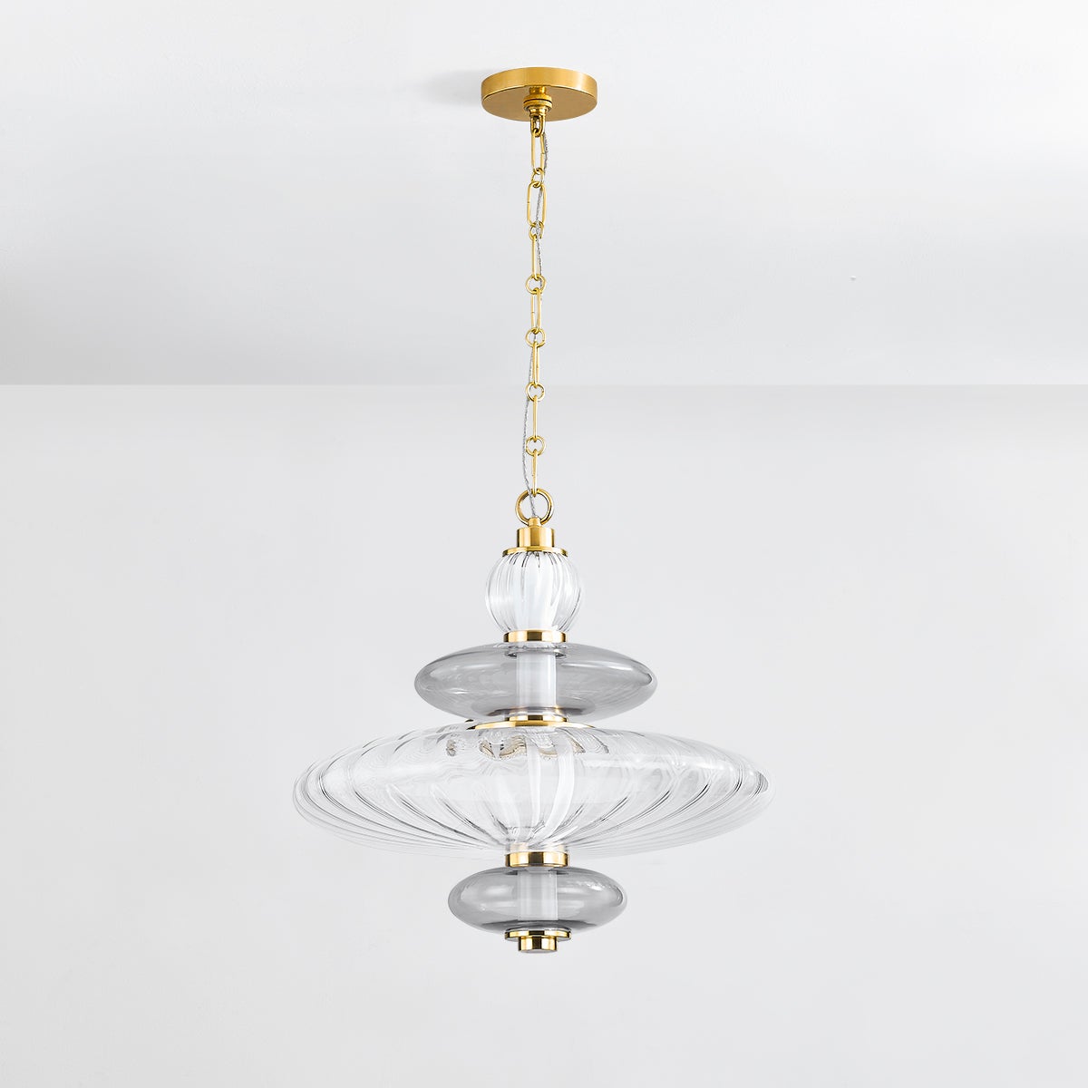 Williams Pendant 19" in aged brass — a Hudson Valley pendant for kitchens, entries, and dining rooms at Laurie Yapp Home.