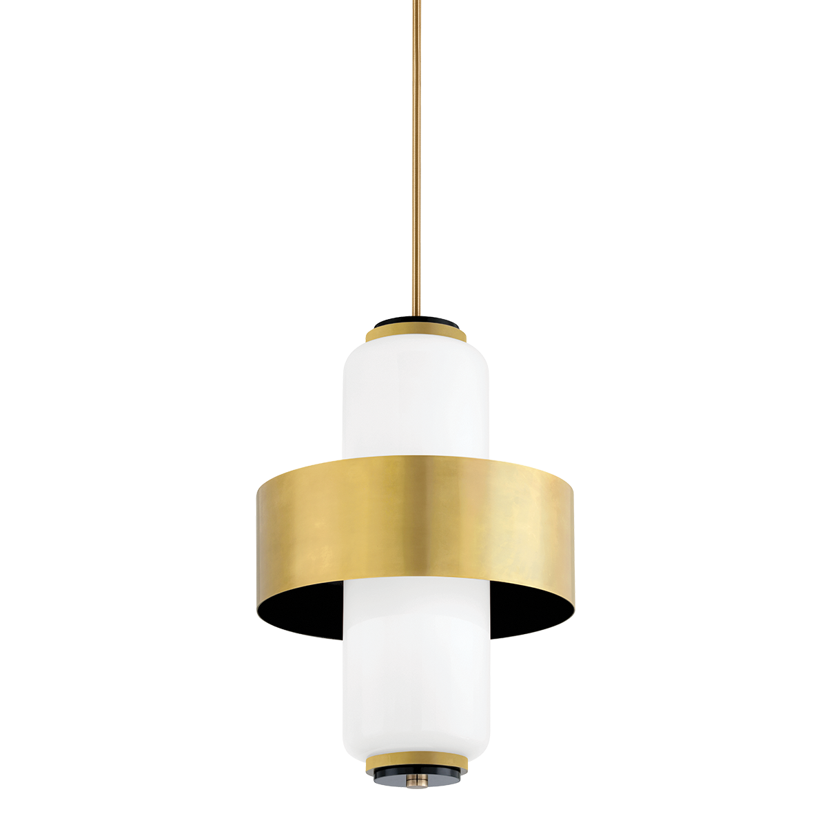 Melrose Pendant 19" — a Corbett pendant for kitchens, entries, and dining rooms at Laurie Yapp Home.