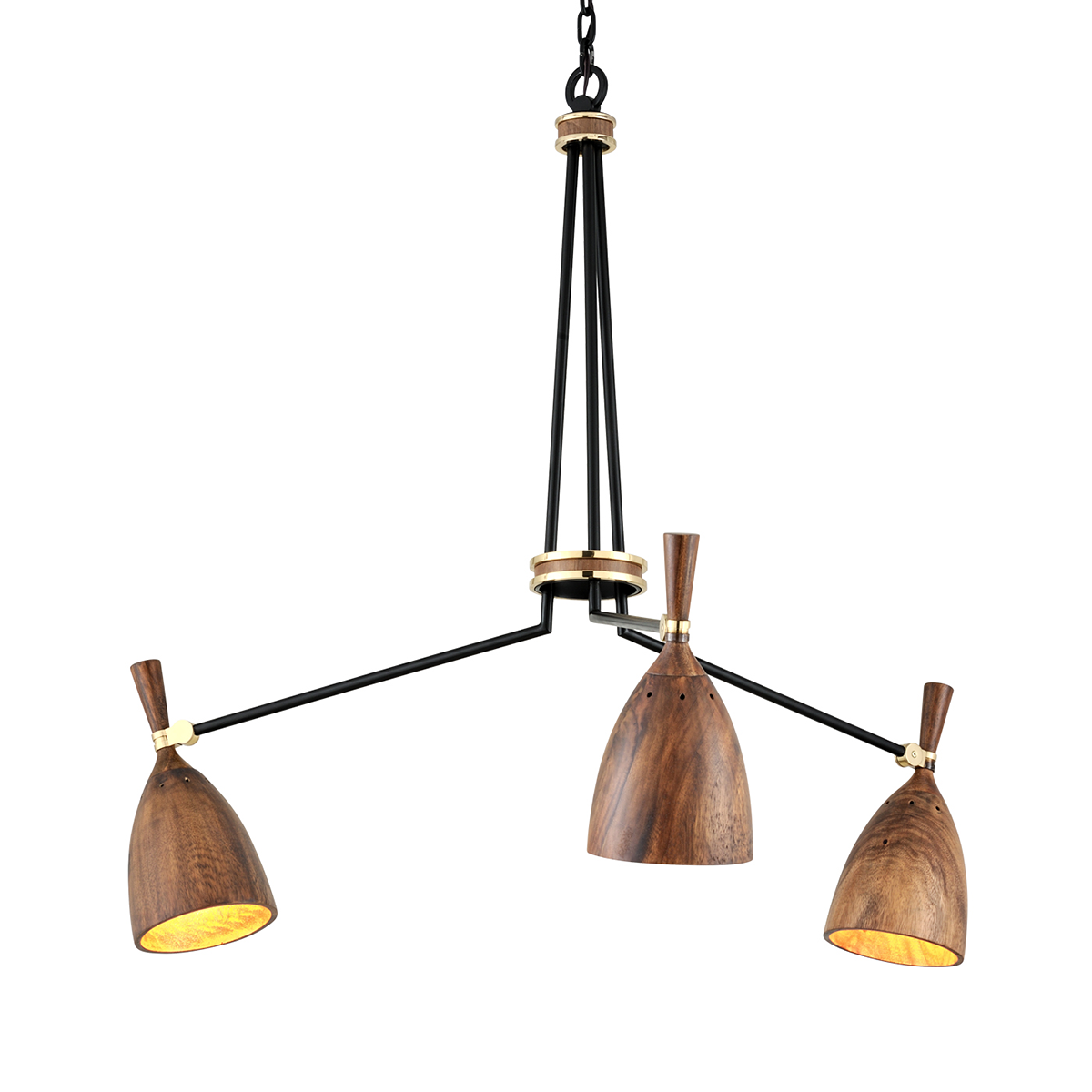 Utopia Chandelier 39.75" — a Corbett chandelier for dining rooms, entries, and living rooms at Laurie Yapp Home.