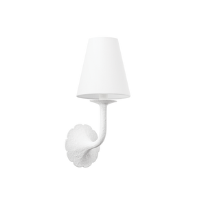 Winnipeg Wall Sconce shown from a second angle to highlight the arm curve and shade silhouette.