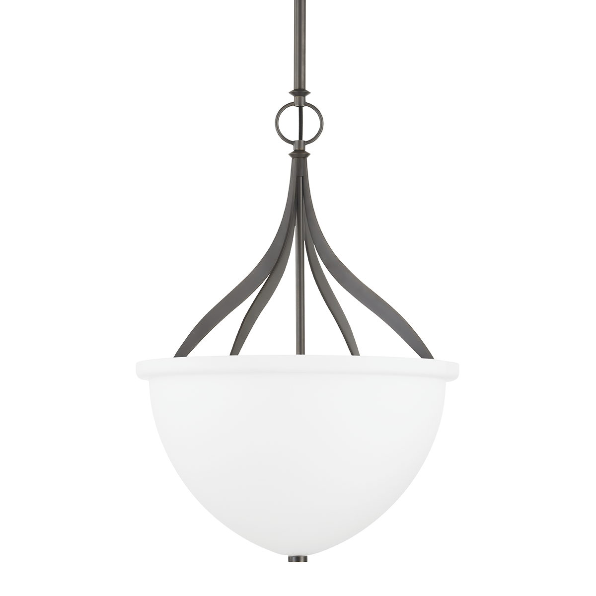 Browne Pendant in dark bronze — a Hudson Valley pendant for kitchens, entries, and dining rooms at Laurie Yapp Home.