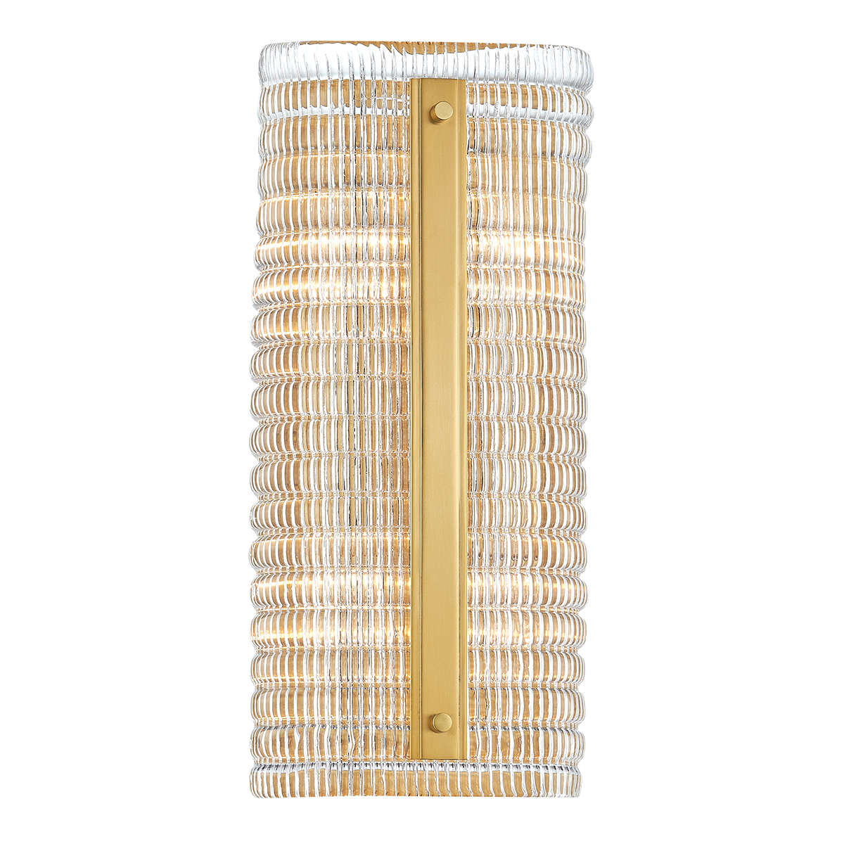 Athens Wall Sconce in aged brass — a Hudson Valley wall sconce for bathrooms, hallways, and living rooms at Laurie Yapp Home.
