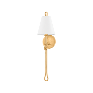 Alburgh Wall Sconce shown from a second angle to highlight the arm curve and shade silhouette.