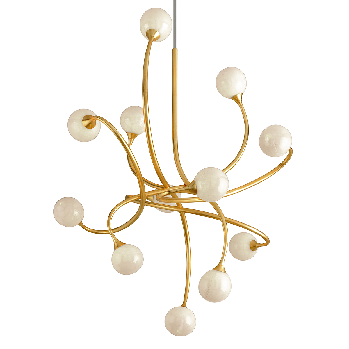 Signature Chandelier 38.5" — a Corbett chandelier for dining rooms, entries, and living rooms at Laurie Yapp Home.