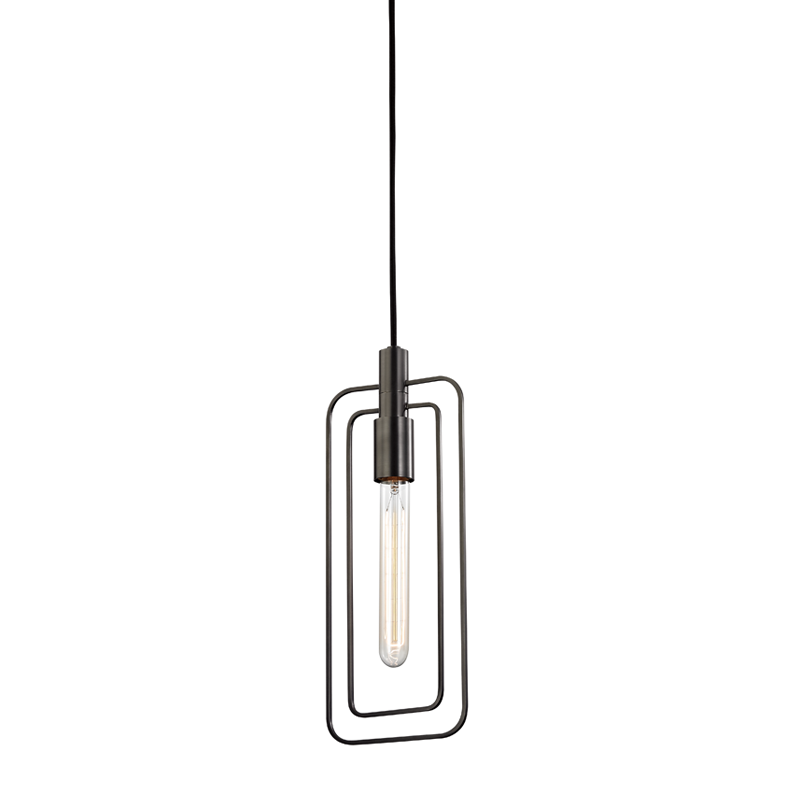 Masonville Pendant 6.25" in bronze — a Hudson Valley pendant for kitchens, entries, and dining rooms at Laurie Yapp Home.