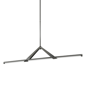 Jonas Linear shown from a second angle to highlight the extended frame and shade array.