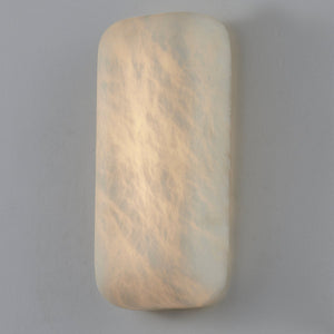 Grand Central Wall Sconce 5" x 10.75" in polished nickel shown from the front to reveal the arm curve and shade silhouette.
