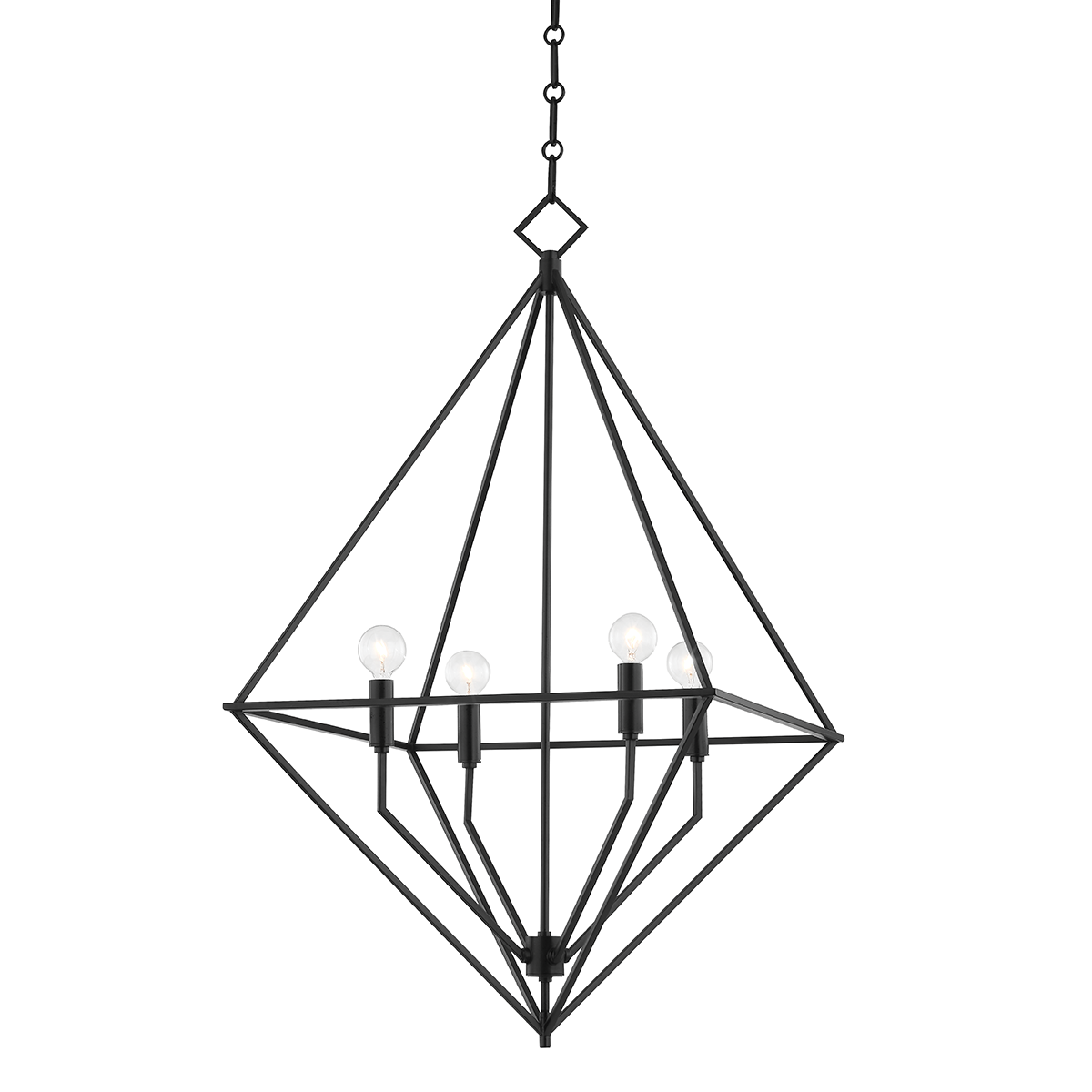 Haines Lantern 24" — a Hudson Valley lantern for entries, foyers, and covered porches at Laurie Yapp Home.