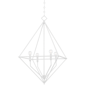 Haines Lantern 24" shown from a second angle to highlight the frame and glass panel detail.