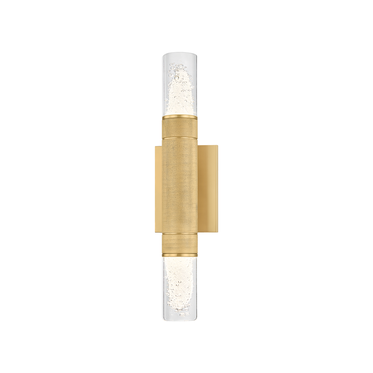 Glen Cove Wall Sconce in aged brass — a Hudson Valley wall sconce for bathrooms, hallways, and living rooms at Laurie Yapp Home.