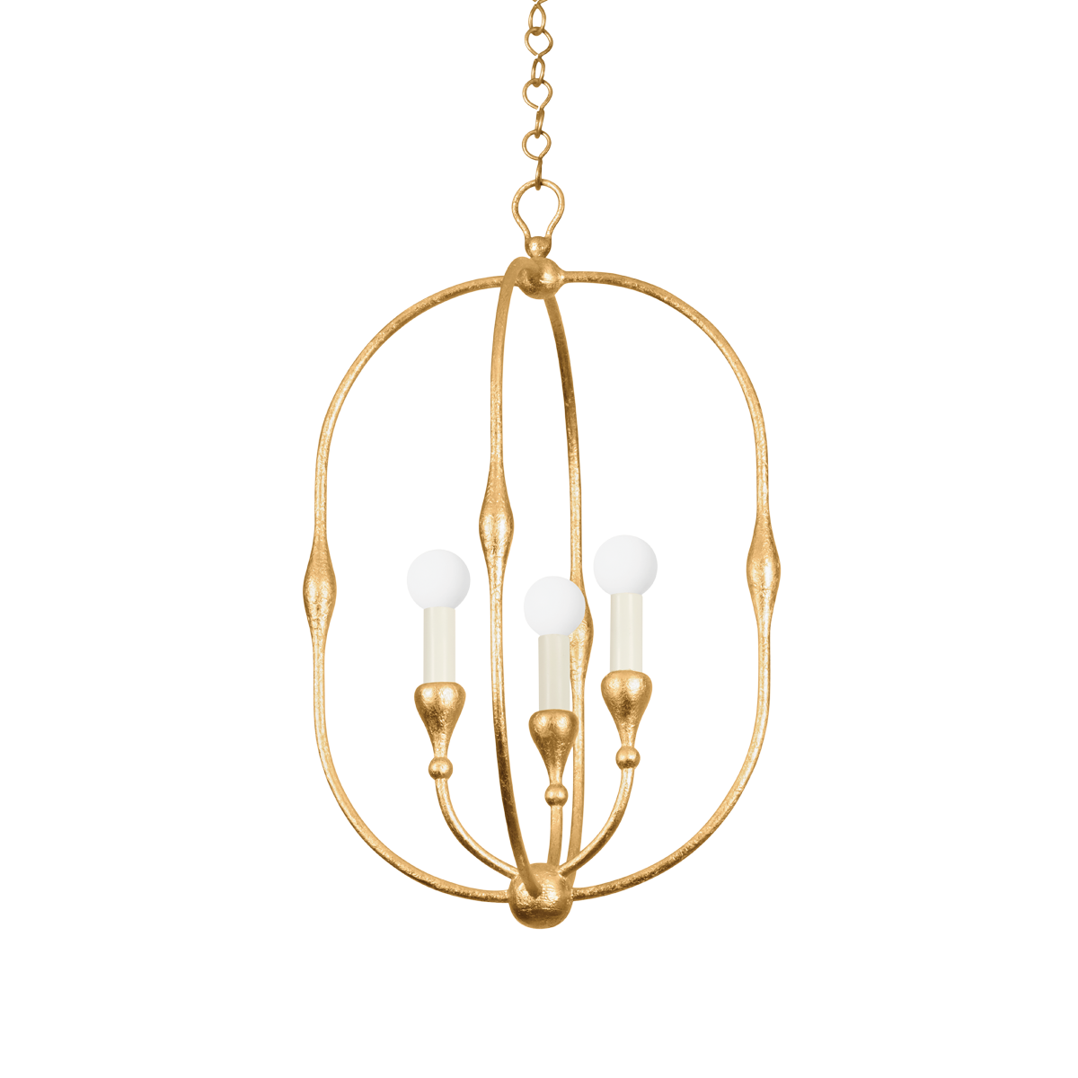Baltic Pendant 15" shown from a second angle to highlight the frame and glass panel detail.