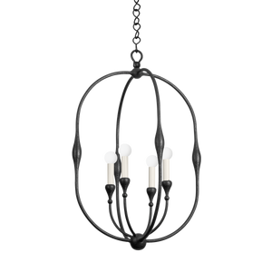 Baltic Pendant 20" — a Hudson Valley lantern for entries, foyers, and covered porches at Laurie Yapp Home.