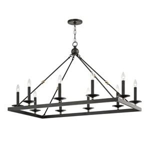Allendale Linear shown from a second angle to highlight the extended frame and shade array.