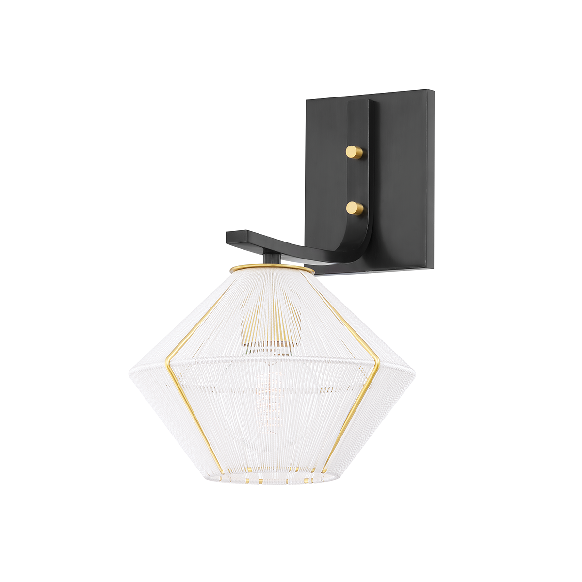 Saranac Wall Sconce — a Hudson Valley wall sconce for bathrooms, hallways, and living rooms at Laurie Yapp Home.