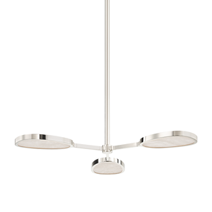 Patras Chandelier 38.5" — a Corbett flush mount for hallways, bedrooms, and entryways at Laurie Yapp Home.