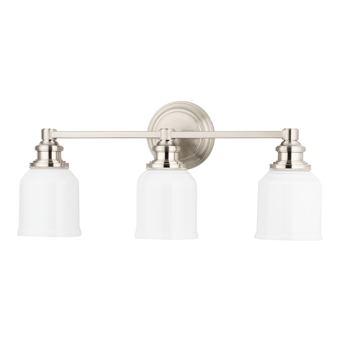 Windham Bath And Vanity 22.5" in polished nickel — a Hudson Valley bath and vanity for bathrooms and powder rooms at Laurie Yapp Home.