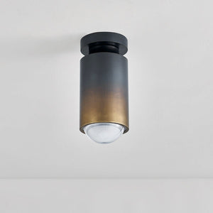 Whately Flush Mount shown from a second angle to highlight the shade profile and mounting canopy.