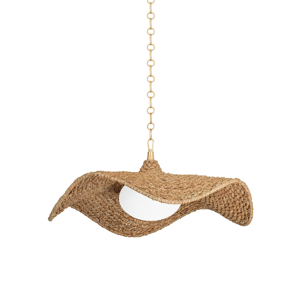 Levene Chandelier 41.25" — a Corbett chandelier for dining rooms, entries, and living rooms at Laurie Yapp Home.