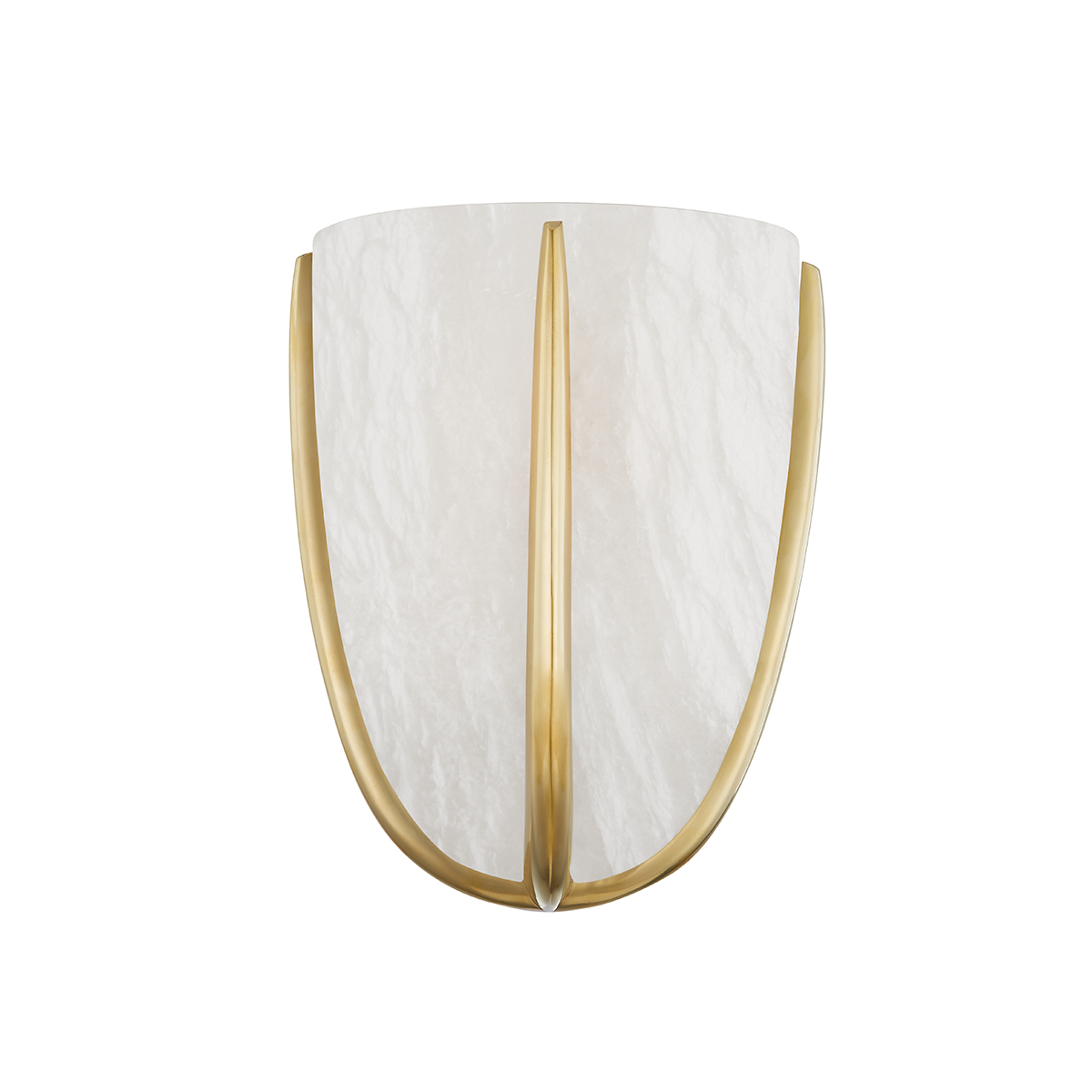 Wheatley Wall Sconce in aged brass — a Hudson Valley wall sconce for bathrooms, hallways, and living rooms at Laurie Yapp Home.