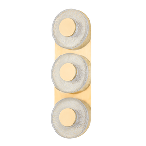 Pearl Wall Sconce 6" x 19.5" shown from a second angle to highlight the arm curve and shade silhouette.