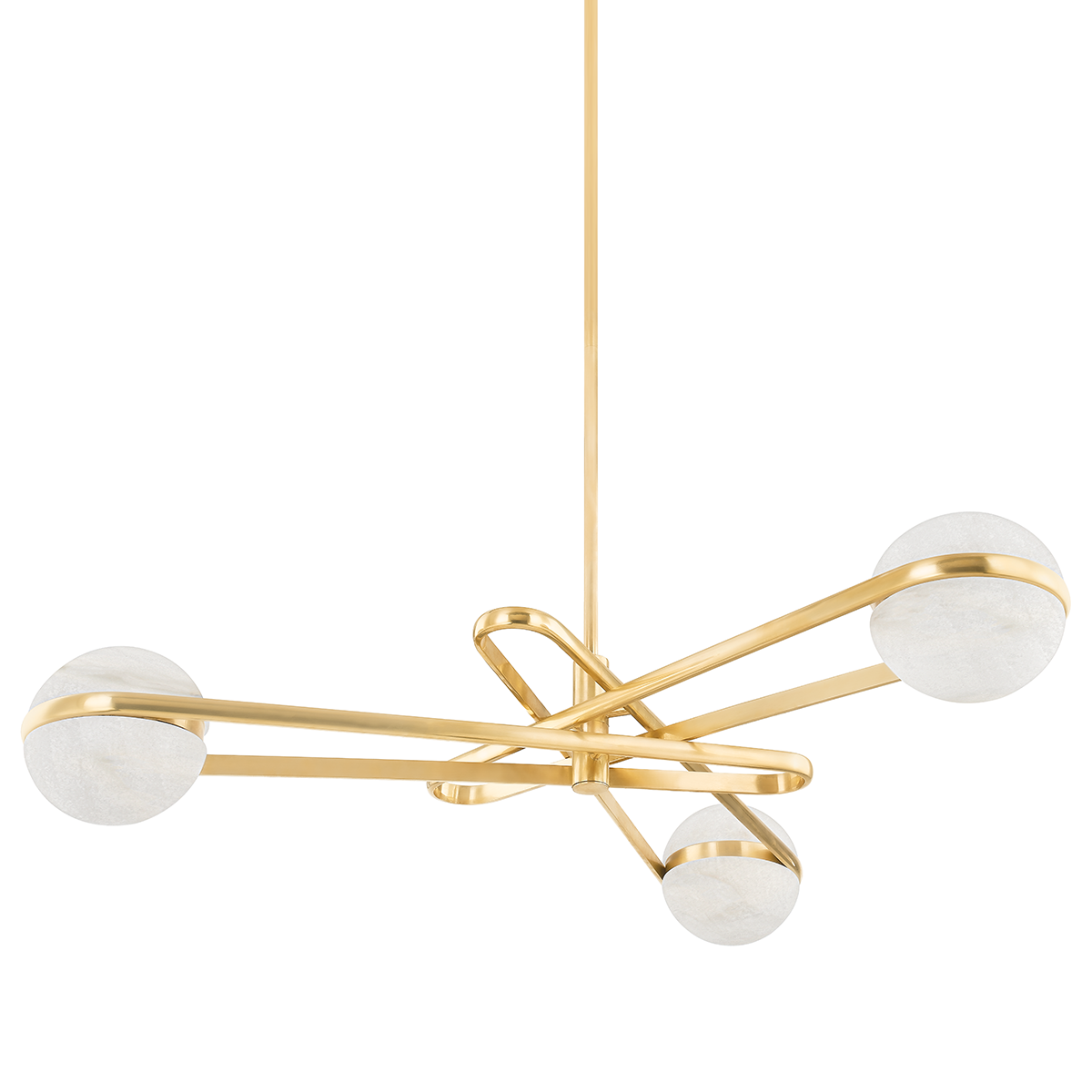 Kyomi Chandelier — a Corbett chandelier for dining rooms, entries, and living rooms at Laurie Yapp Home.