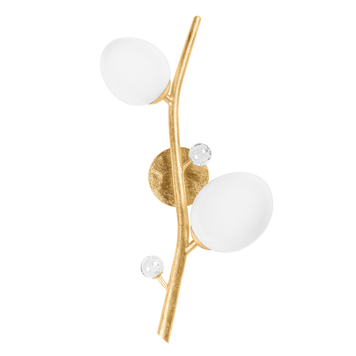 Mirielle Wall Sconce — a Corbett wall sconce for bathrooms, hallways, and living rooms at Laurie Yapp Home.