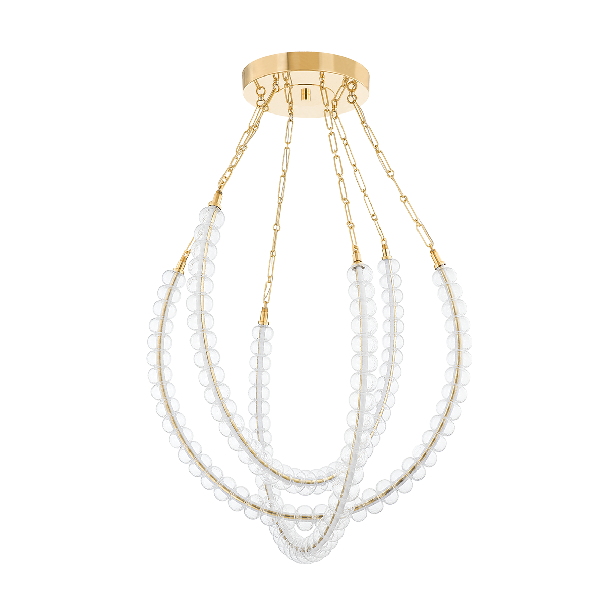 Celeste Chandelier 35.75" — a Corbett chandelier for dining rooms, entries, and living rooms at Laurie Yapp Home.