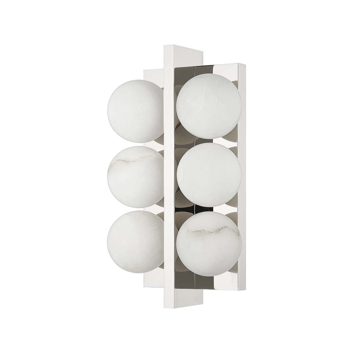 Emille Wall Sconce 6.75" x 12.25" — a Corbett wall sconce for bathrooms, hallways, and living rooms at Laurie Yapp Home.