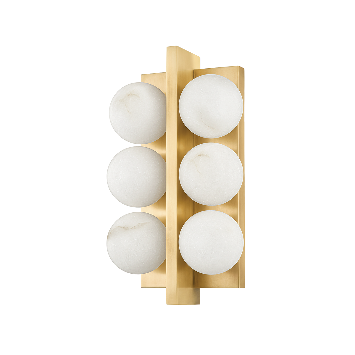 Emille Wall Sconce 6.75" x 12.25" — a Corbett wall sconce for bathrooms, hallways, and living rooms at Laurie Yapp Home.