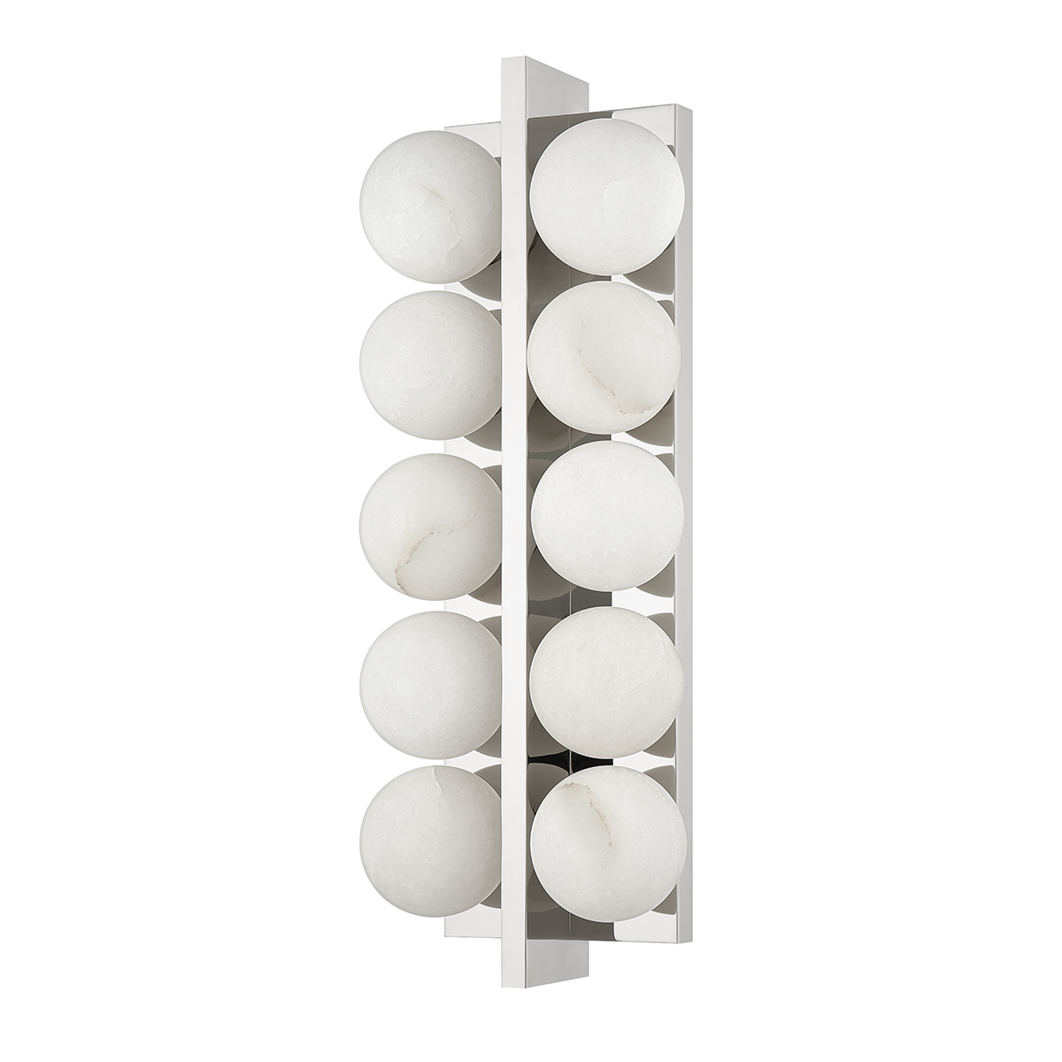 Emille Wall Sconce 6.75" x 18.25" — a Corbett wall sconce for bathrooms, hallways, and living rooms at Laurie Yapp Home.