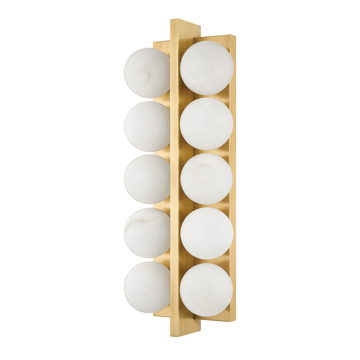 Emille Wall Sconce 6.75" x 18.25" — a Corbett wall sconce for bathrooms, hallways, and living rooms at Laurie Yapp Home.