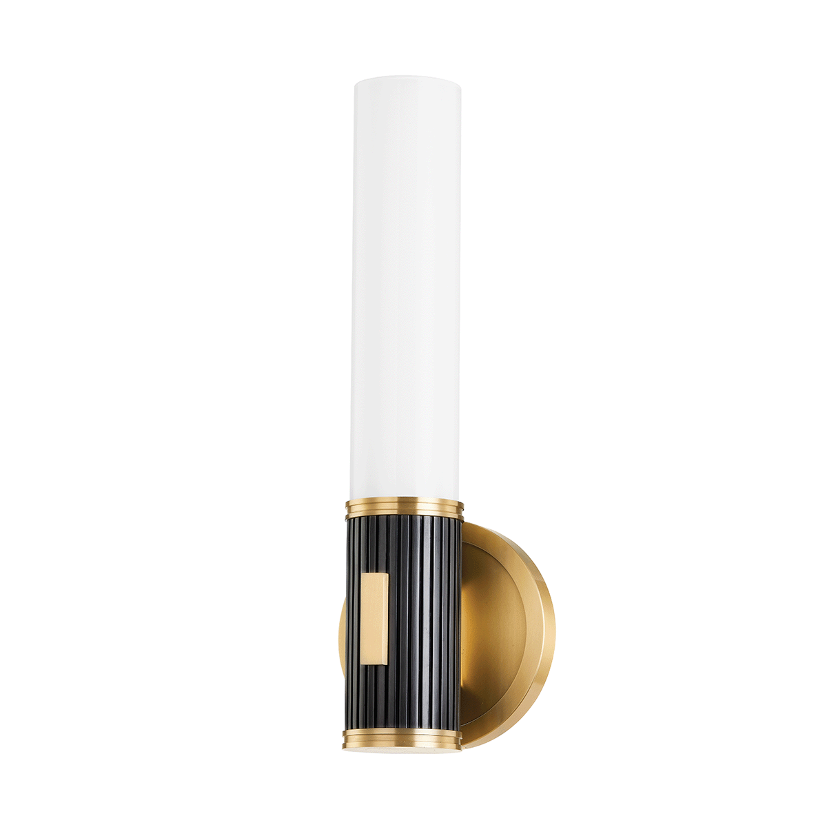 Crewe Wall Sconce 5" x 14.5" — a Hudson Valley wall sconce for bathrooms, hallways, and living rooms at Laurie Yapp Home.