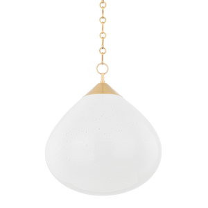 Semilla Pendant 18" — a Corbett pendant for kitchens, entries, and dining rooms at Laurie Yapp Home.