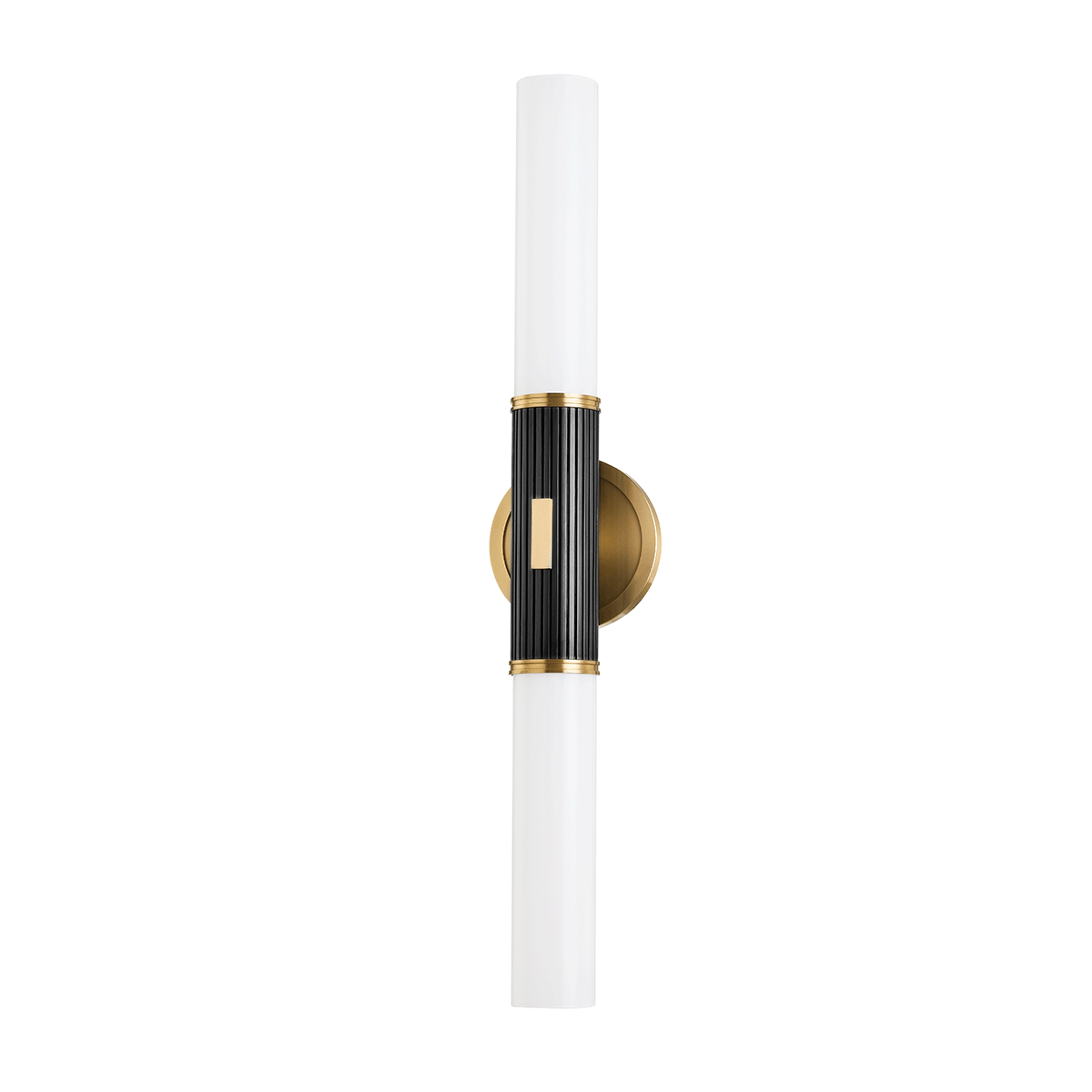 Crewe Wall Sconce 5" x 26.25" — a Hudson Valley wall sconce for bathrooms, hallways, and living rooms at Laurie Yapp Home.
