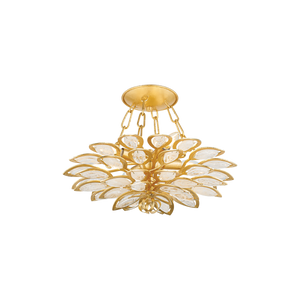 Vittoria Semi Flush — a Corbett semi flush for hallways, bedrooms, and entryways at Laurie Yapp Home.
