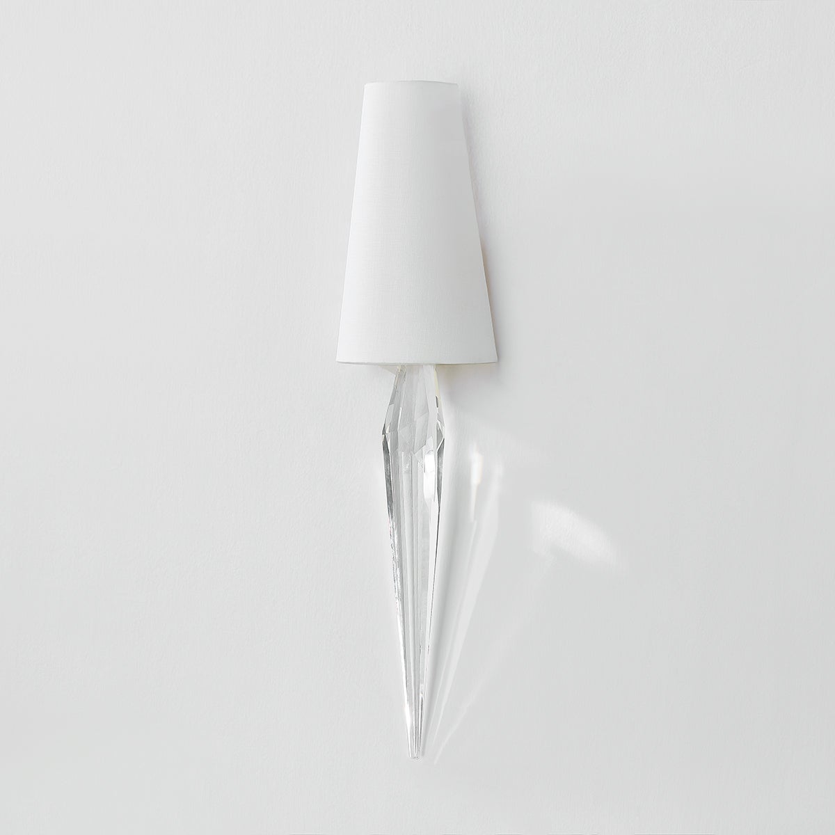 Alps Wall Sconce — a Corbett wall sconce for bathrooms, hallways, and living rooms at Laurie Yapp Home.