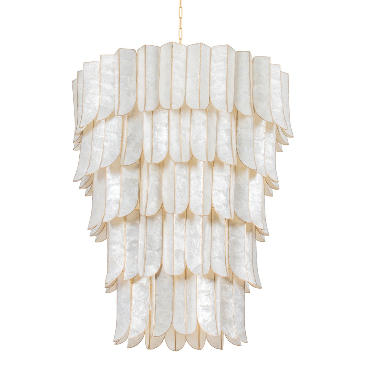 Cartagena Chandelier 39.5" — a Corbett chandelier for dining rooms, entries, and living rooms at Laurie Yapp Home.