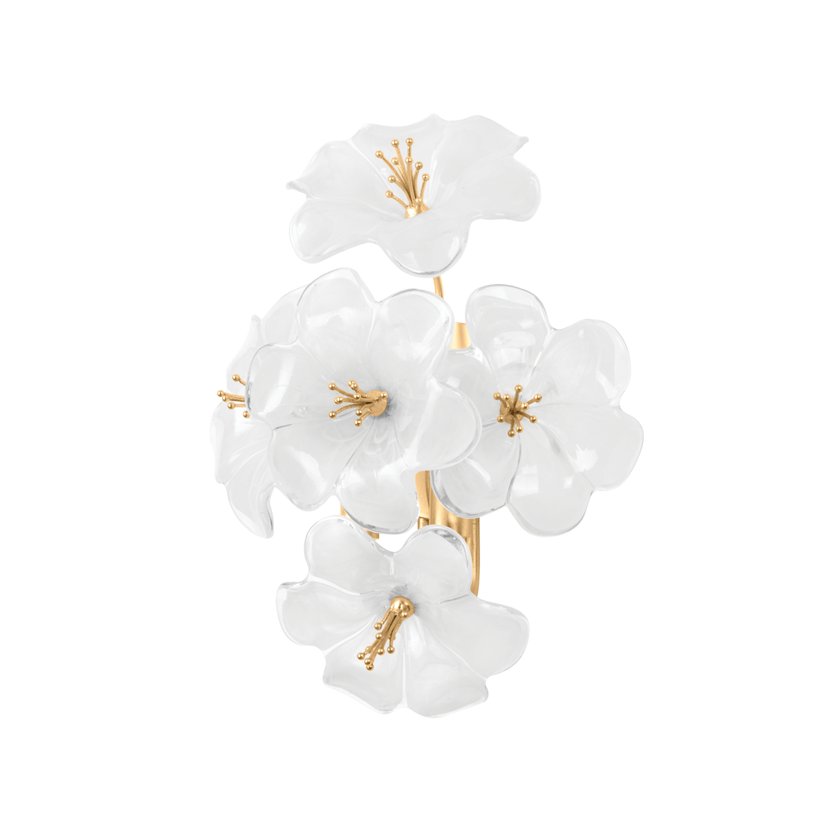 Hygea Wall Sconce — a Corbett wall sconce for bathrooms, hallways, and living rooms at Laurie Yapp Home.