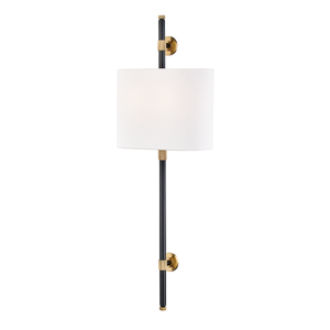 Bowery Wall Sconce 12" — a Hudson Valley wall sconce for bathrooms, hallways, and living rooms at Laurie Yapp Home.