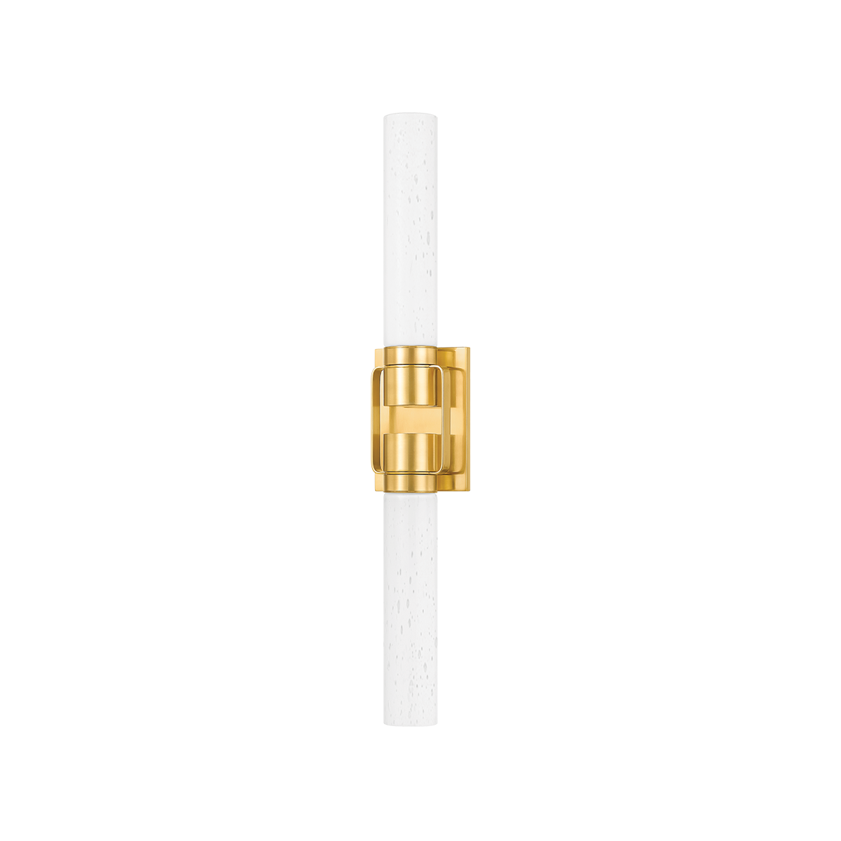 Glen Oaks Wall Sconce in aged brass — a Hudson Valley wall sconce for bathrooms, hallways, and living rooms at Laurie Yapp Home.