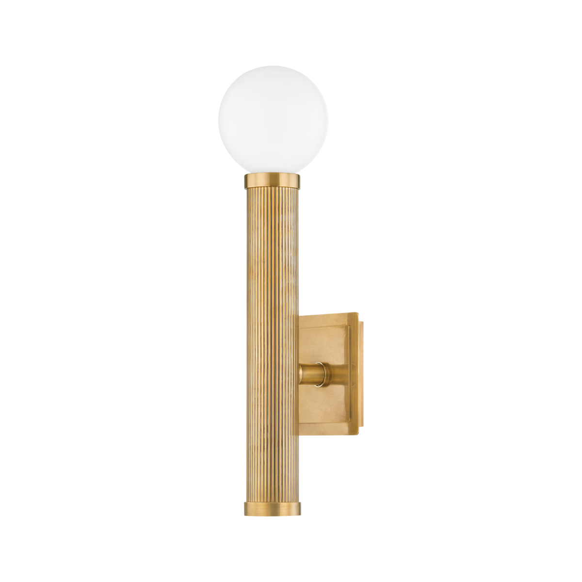 Pienza Wall Sconce 5.5" x 20" — a Corbett wall sconce for bathrooms, hallways, and living rooms at Laurie Yapp Home.