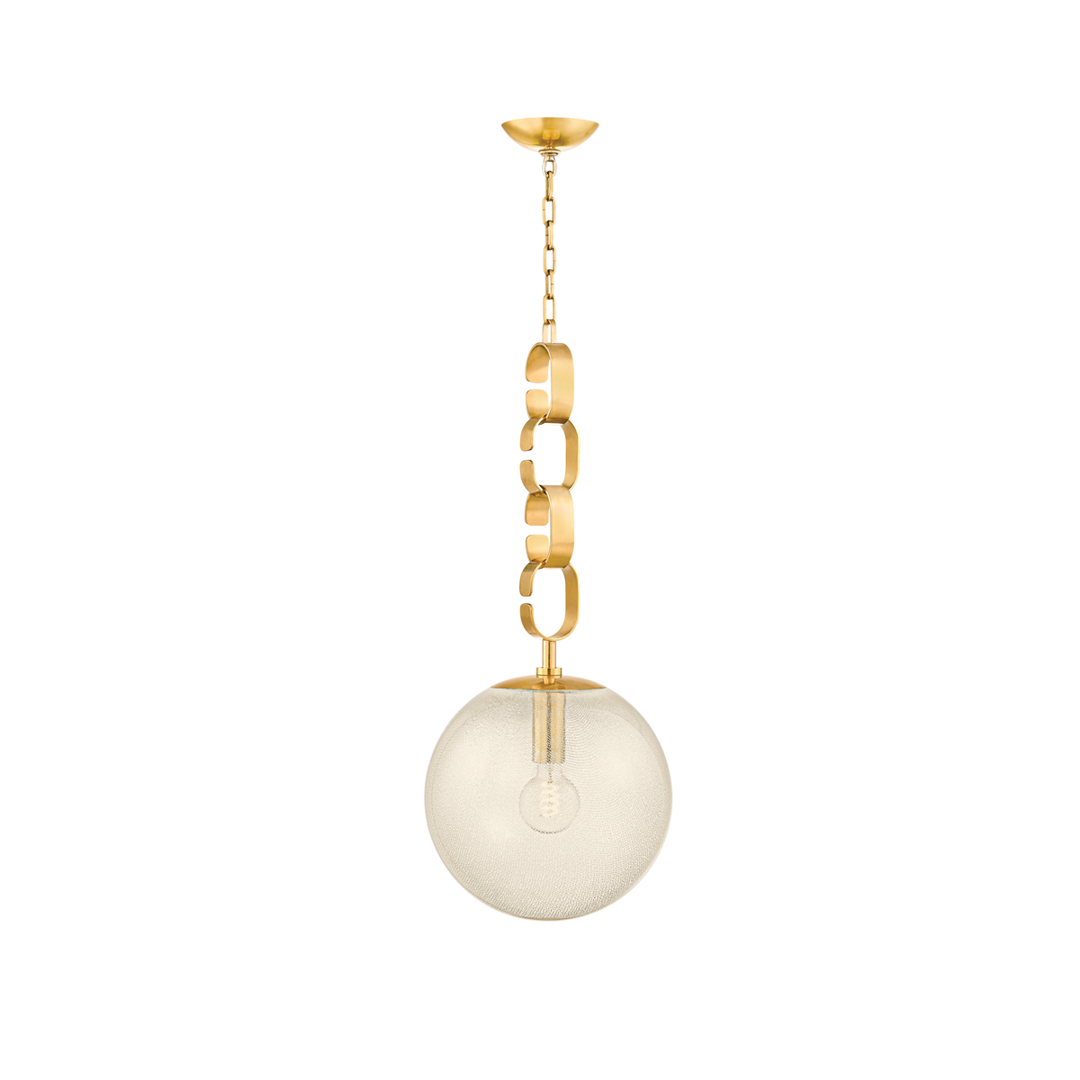 Nessa Pendant 13" — a Corbett pendant for kitchens, entries, and dining rooms at Laurie Yapp Home.