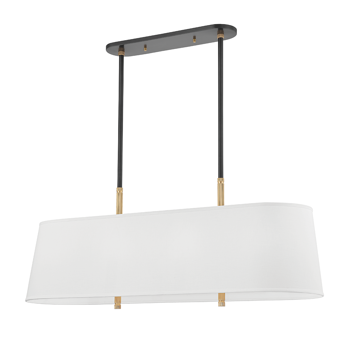 Bowery Linear — a Hudson Valley linear for dining rooms, kitchen islands, and long consoles at Laurie Yapp Home.