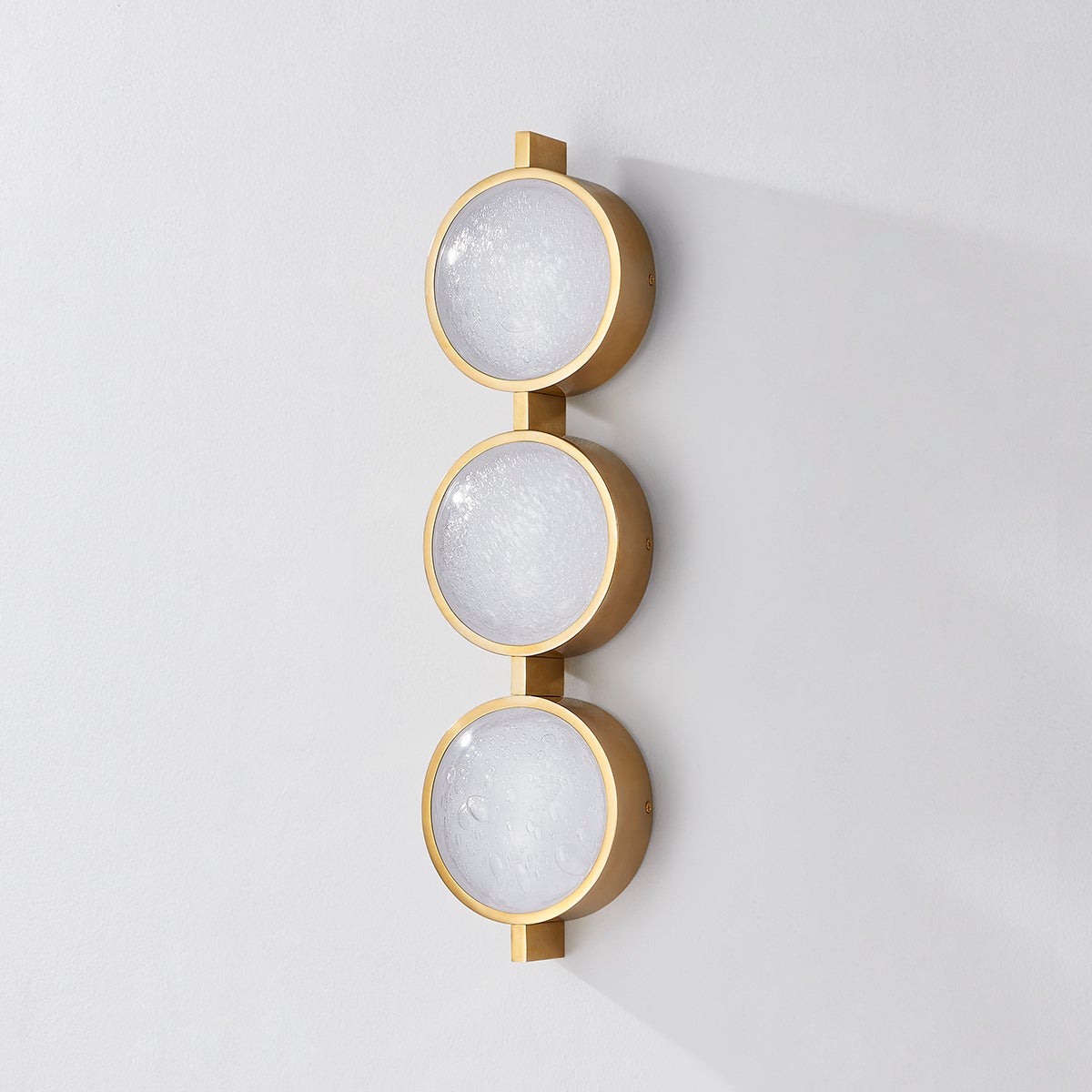 Ansonia Wall Sconce — a Corbett wall sconce for bathrooms, hallways, and living rooms at Laurie Yapp Home.